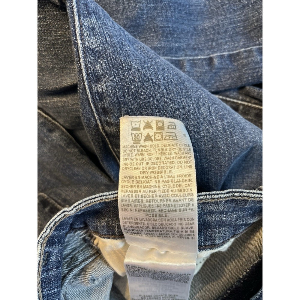 Levis Jeans Womens 8M/29 Blue Demi Curve Classic Boot Cut Mid Rise Stretch - Picture 11 of 11